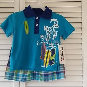 NWT Peanut Buttons Shorts Set
